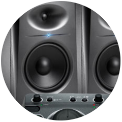 JBL 5.1 Surround Sound Monitoring feature in the Audio Rooms
